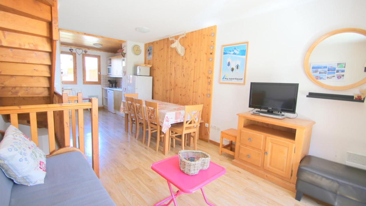 Les Chalets Du Parc Aux Etoiles - Cimes Et Neige Διαμέρισμα Puy-Saint-Vincent Εξωτερικό φωτογραφία